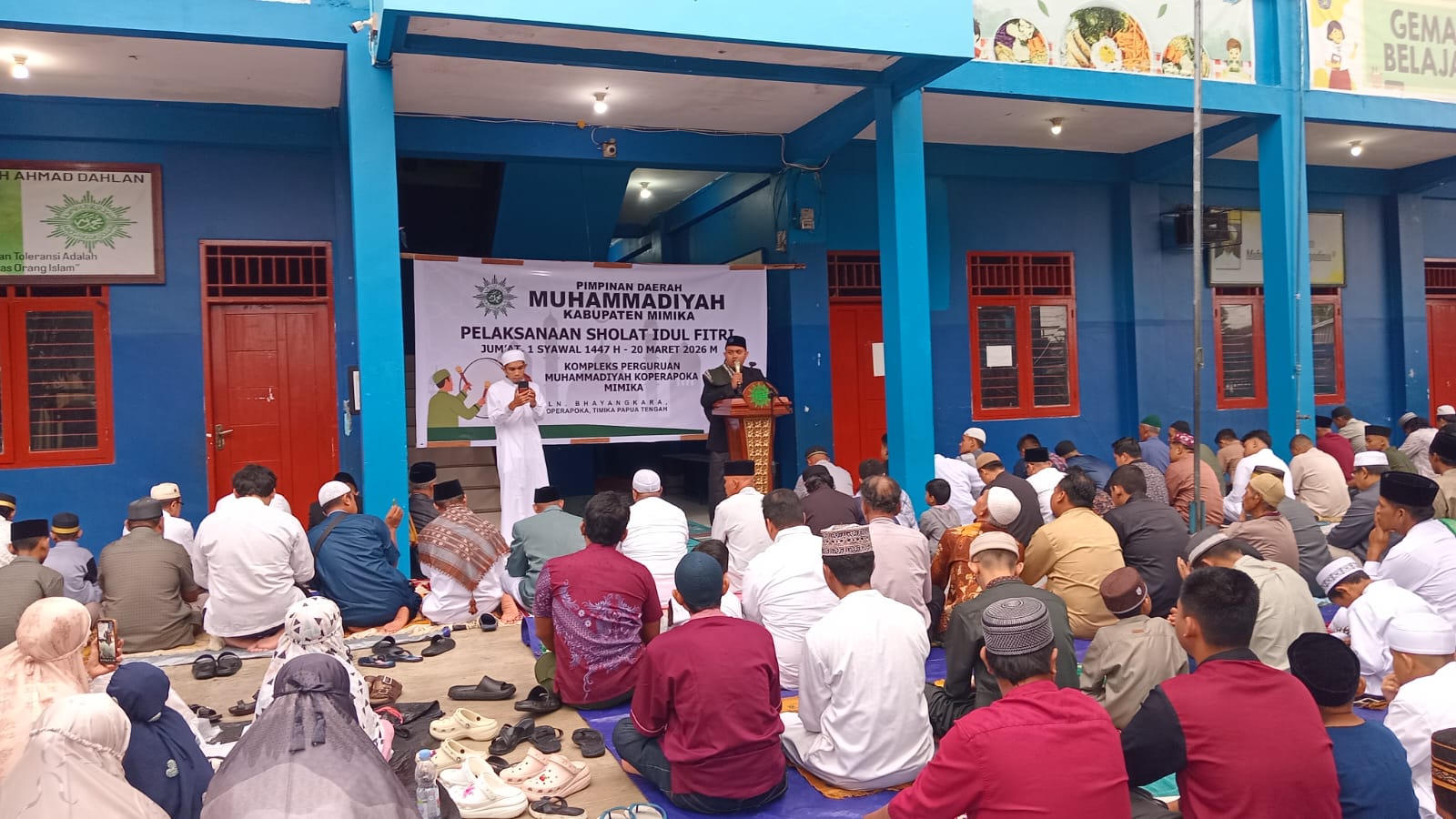 Muhammadiyah Mimika Gelar Sholat Idulfitri 21 Maret, Juma Aziz: Perbedaan Tetap Satu dalam Kebersamaan