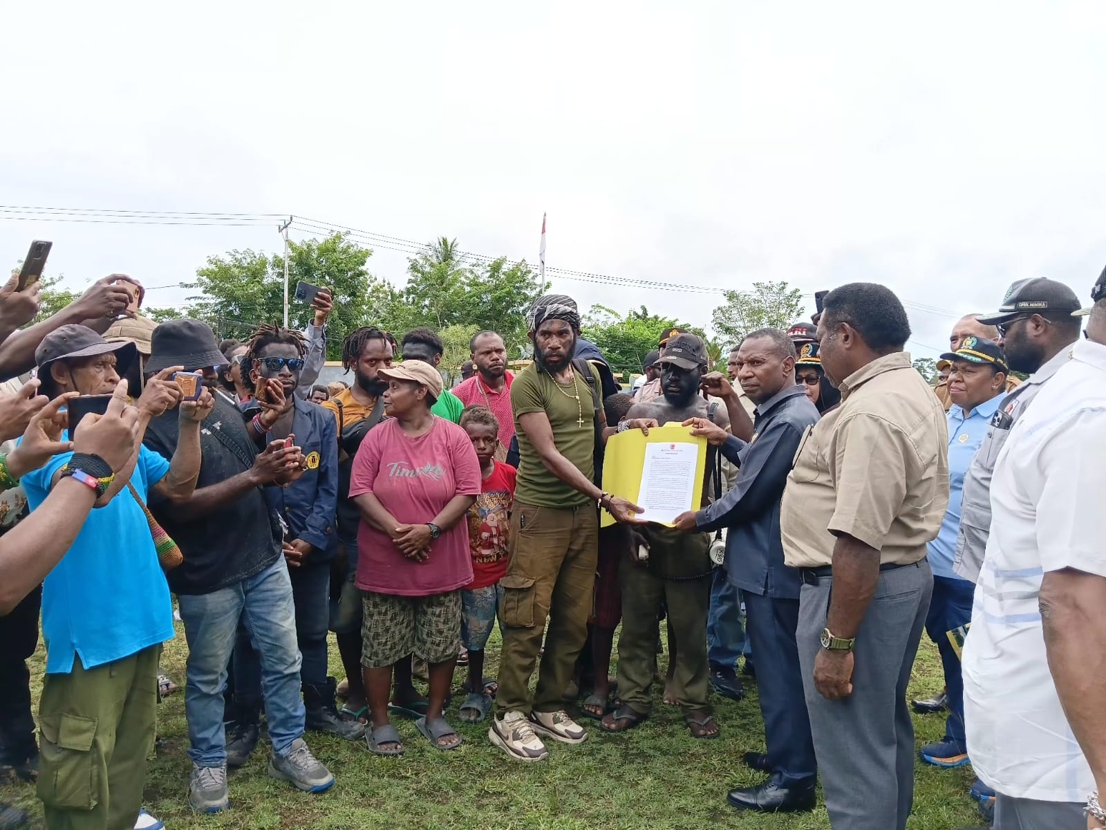 FRP Timika Demo di DPRK Mimika, Tuntut Penutupan Freeport dan Evaluasi Otsus