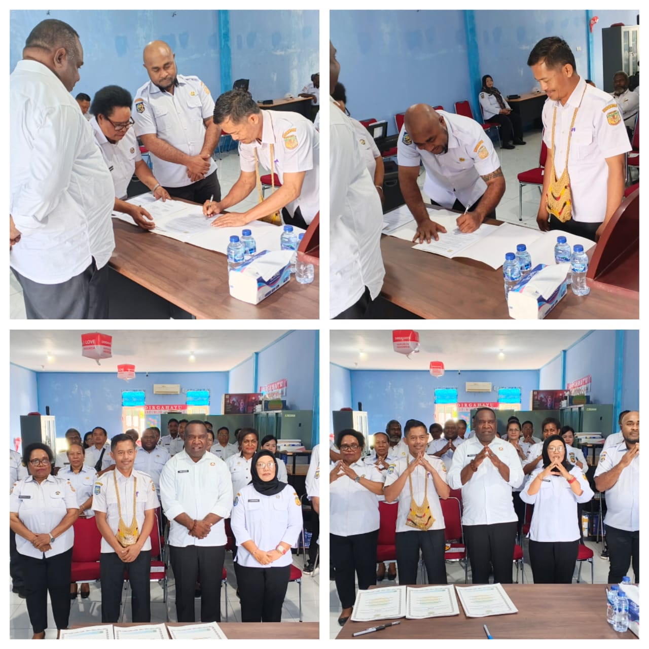 Sertijab Pejabat DPMKA, Abraham Kateyau: Semangat Baru Perkuat Soliditas Pegawai dan Inovasi Pelayanan Kepada Masyarakat Kampung dan Adat 