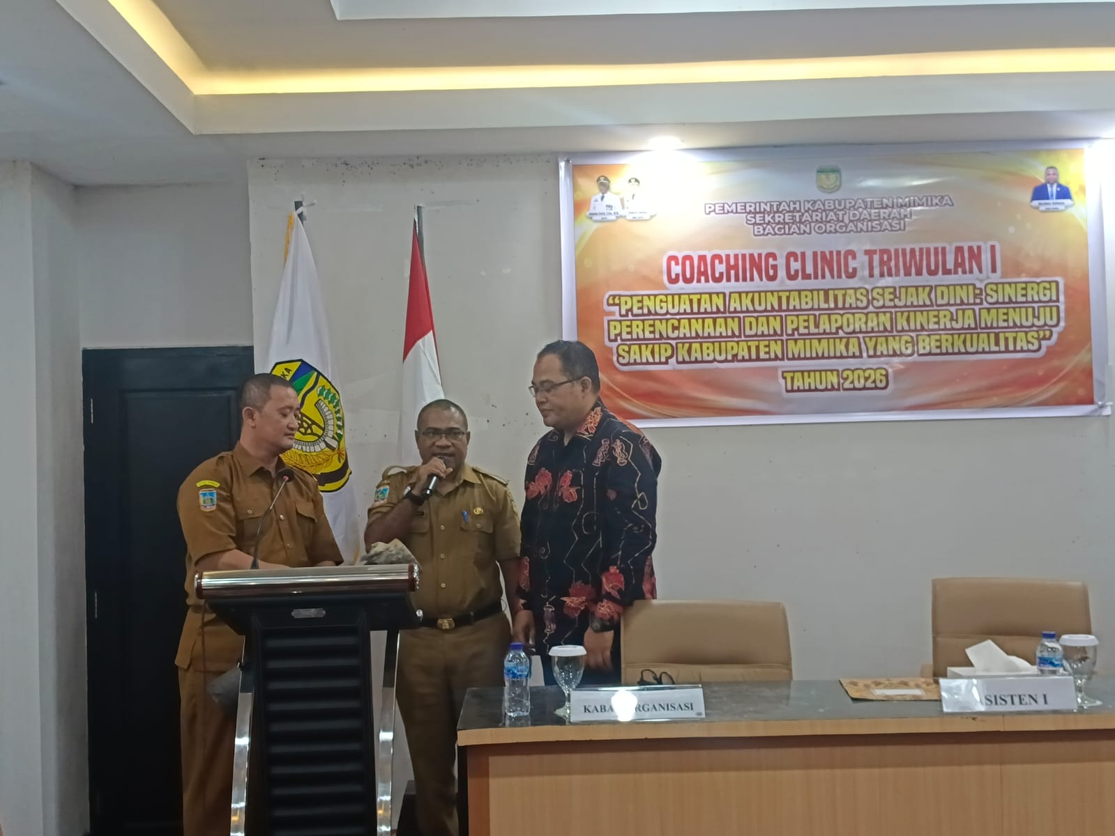 Pemkab Mimika Perkuat Akuntabilitas Kinerja, Asisten I Tekankan Peran Strategis SAKIP