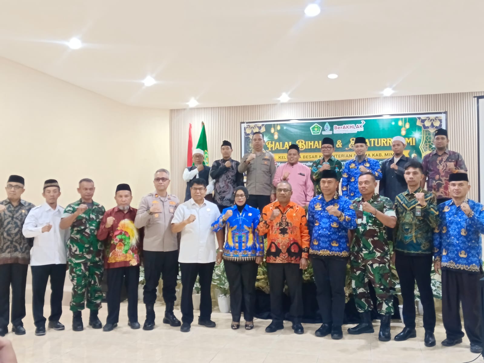 Halal Bihalal Kemenag Mimika, Perkuat Persaudaraan dan Harmoni Antarumat Beragama