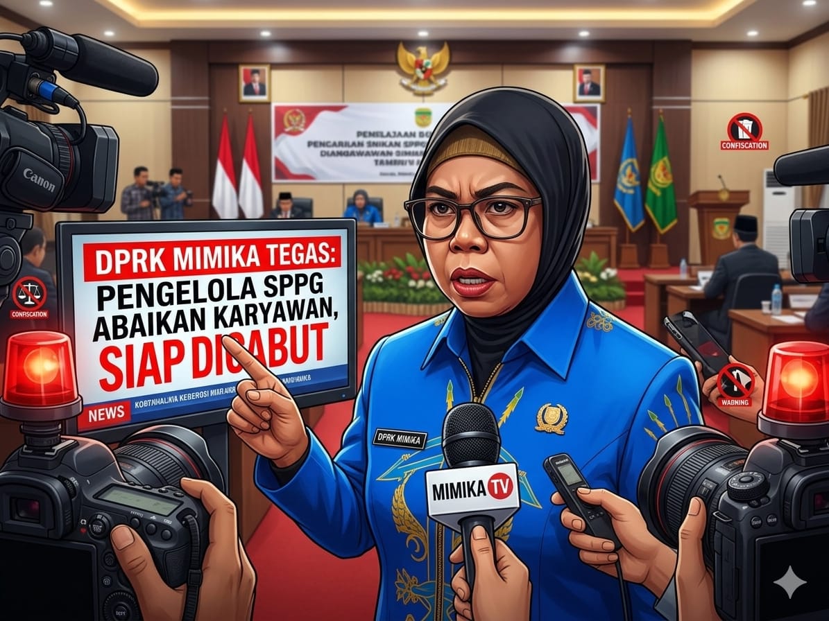 DPRK Mimika Tegas, Pengelola SPPG Abaikan Karyawan, Siap Dicabut