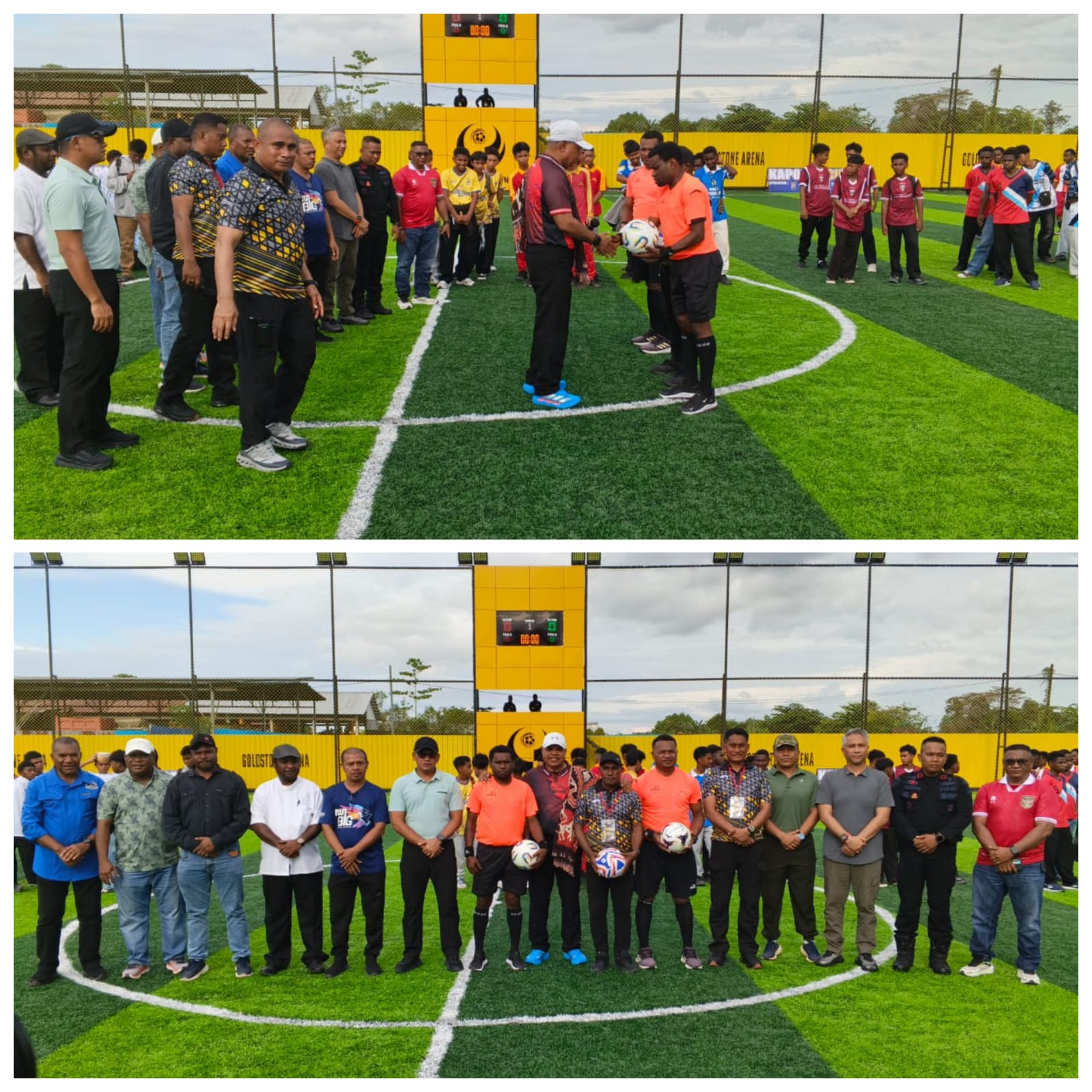 Kapolda Papua Tengah Buka Turnamen Kapolda Cup 2026, 31 Tim SMP Berlaga