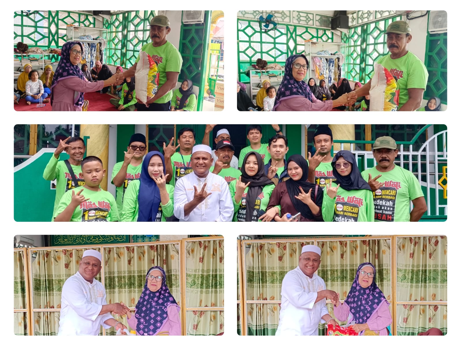 Semangat “Satu Bulan Mencari, Satu Hari Berbagi”, Mas Wali Mimika Tegaskan Sedekah Tak Membuat Susah