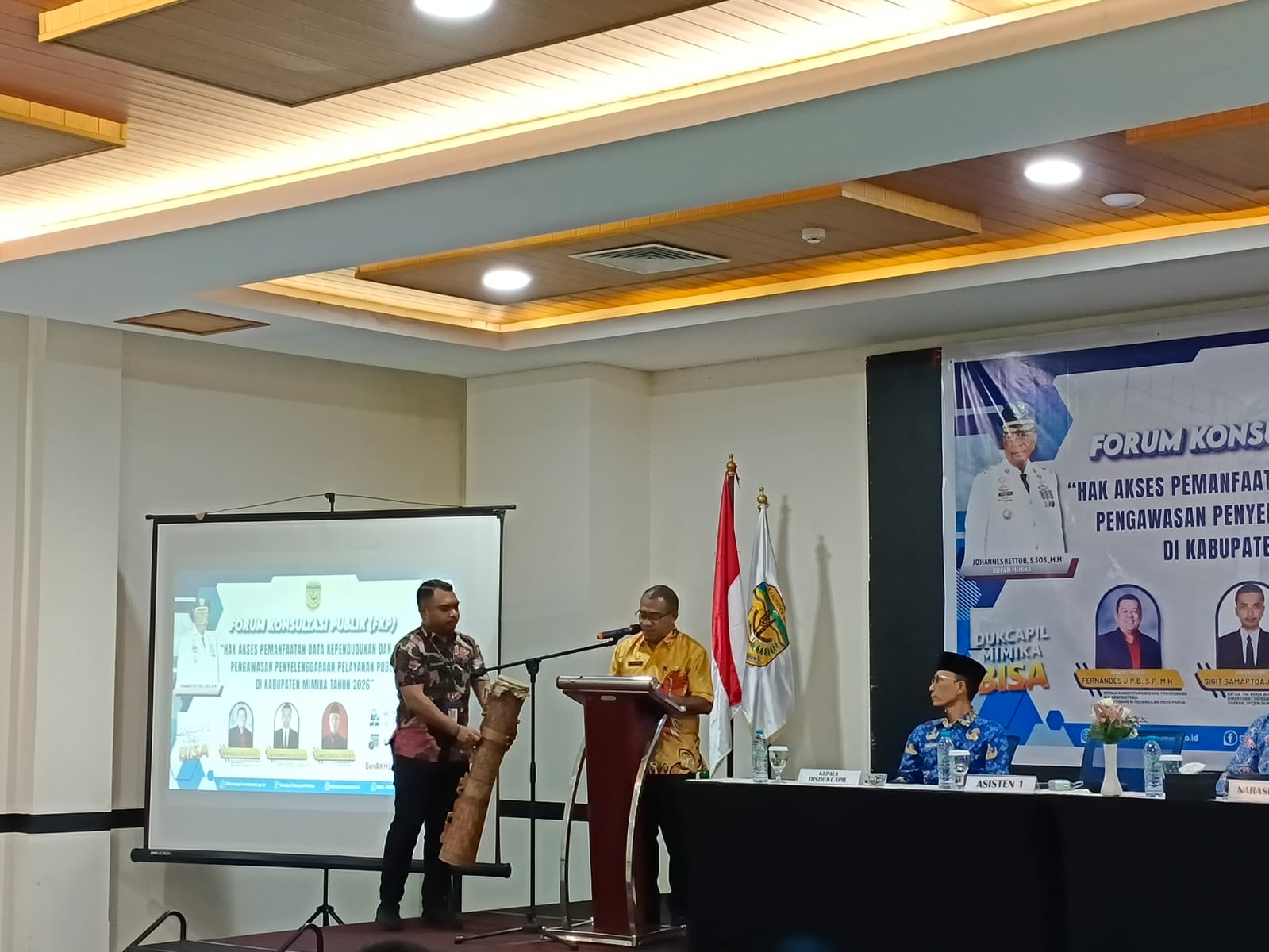 FKP Mimika 2026, Pemanfaatan Data Kependudukan Didorong Lebih Terintegrasi dan Transparan