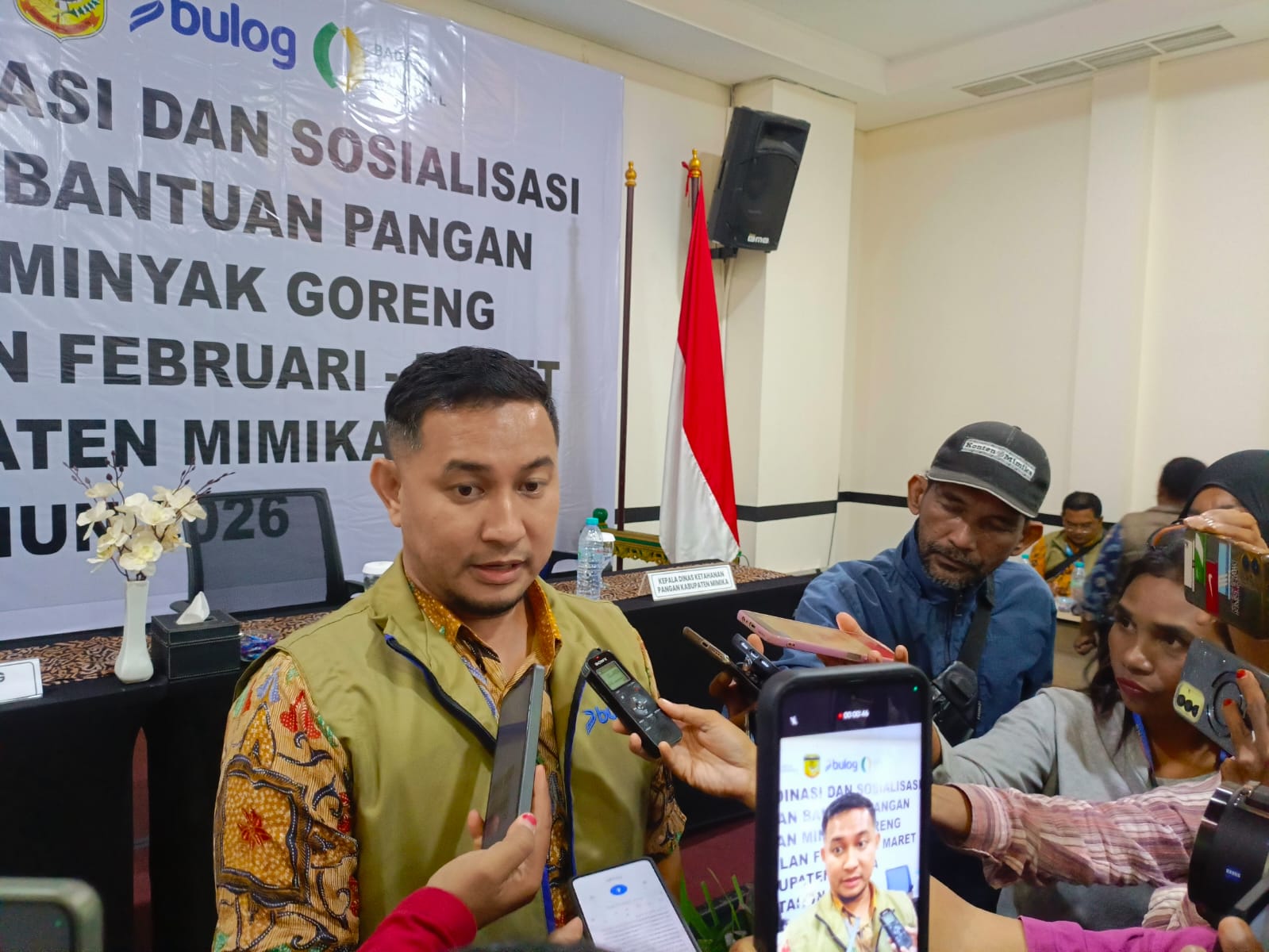 Bulog Mimika Salurkan Bantuan Pangan Yang Terealisasikan Di Bulan April-Mei, 27 Ribu Lebih Warga Jadi Penerima