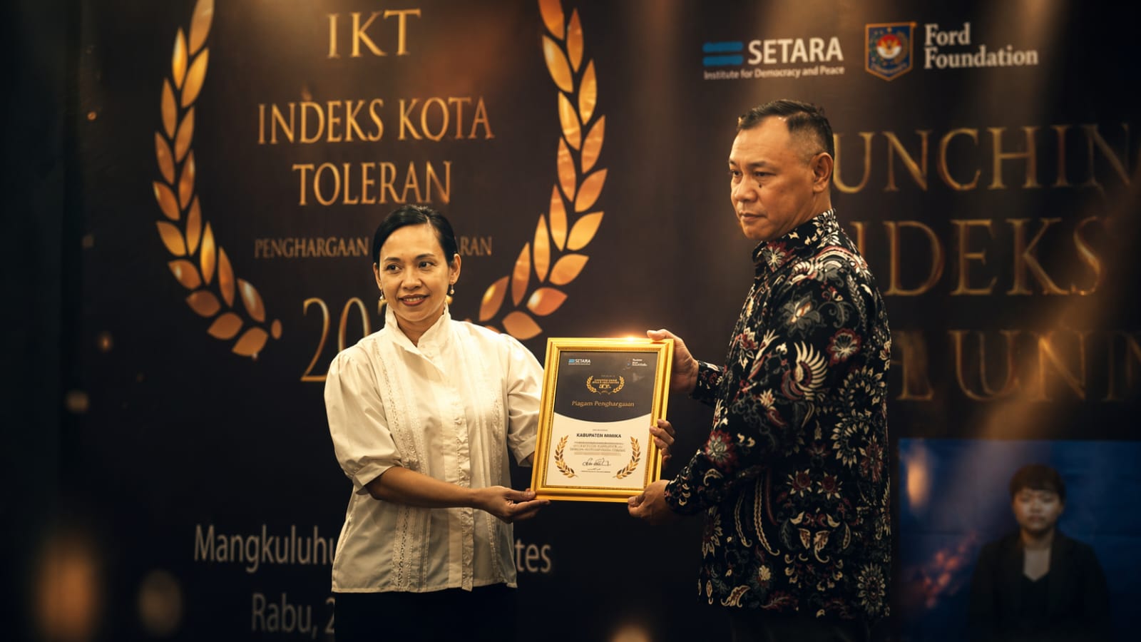 Setara Institute Nobatkan Mimika sebagai Daerah dengan Kepemimpinan Toleransi Terbaik