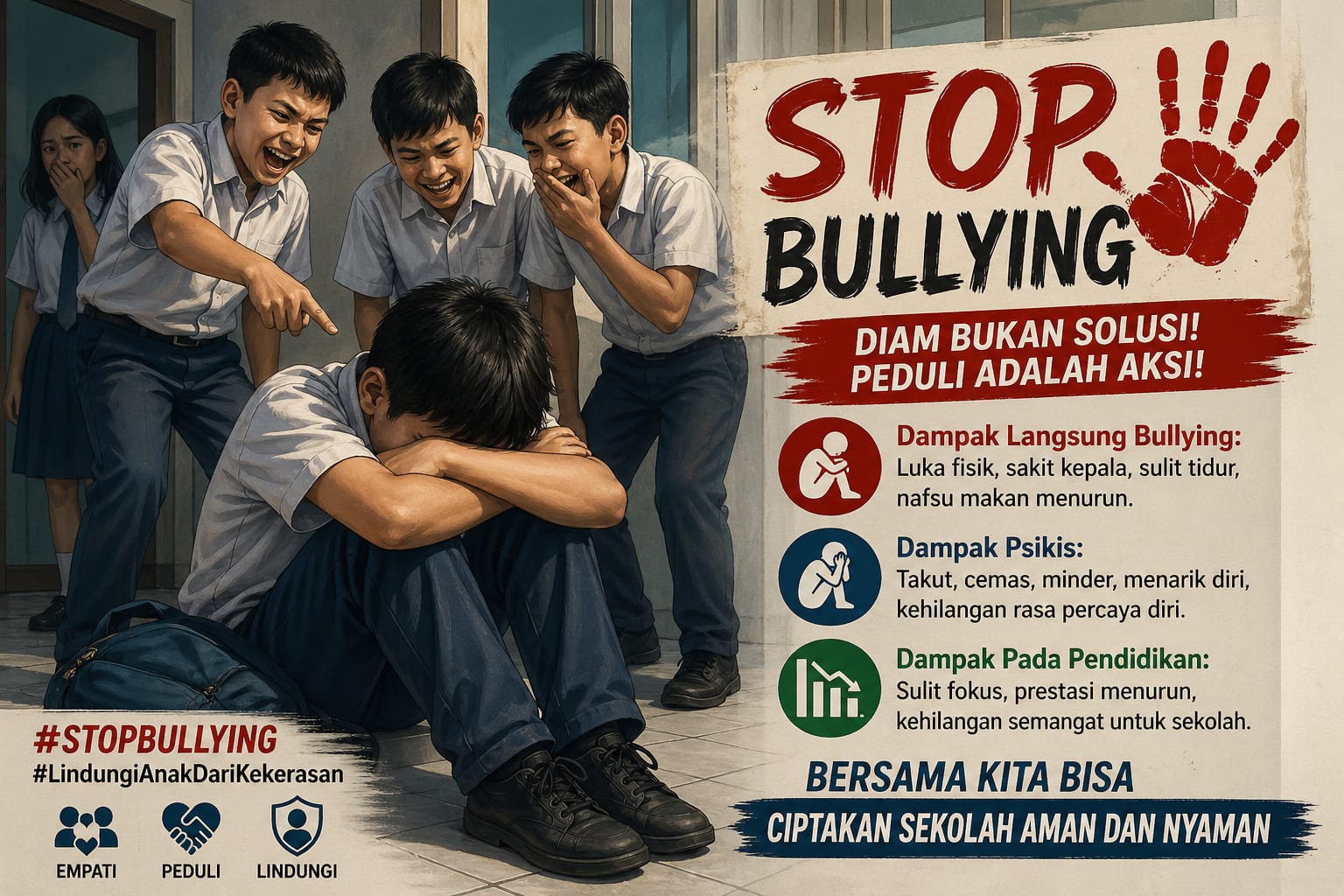 Kasus ‘Bullying’ kembali terjadi di Timika, GPS Desak Sanksi Tegas untuk Sekolah yang Lalai