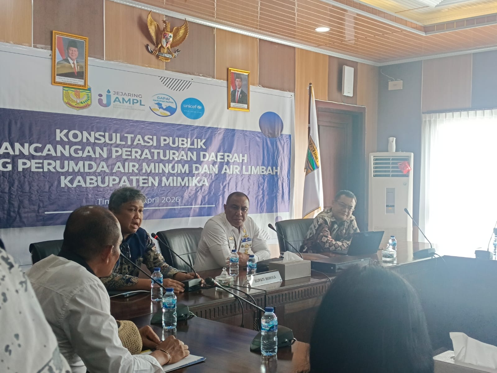 Pemkab Mimika Bahas Ranperda Air Minum dan Limbah, Dorong Layanan Profesional dan Berkelanjutan