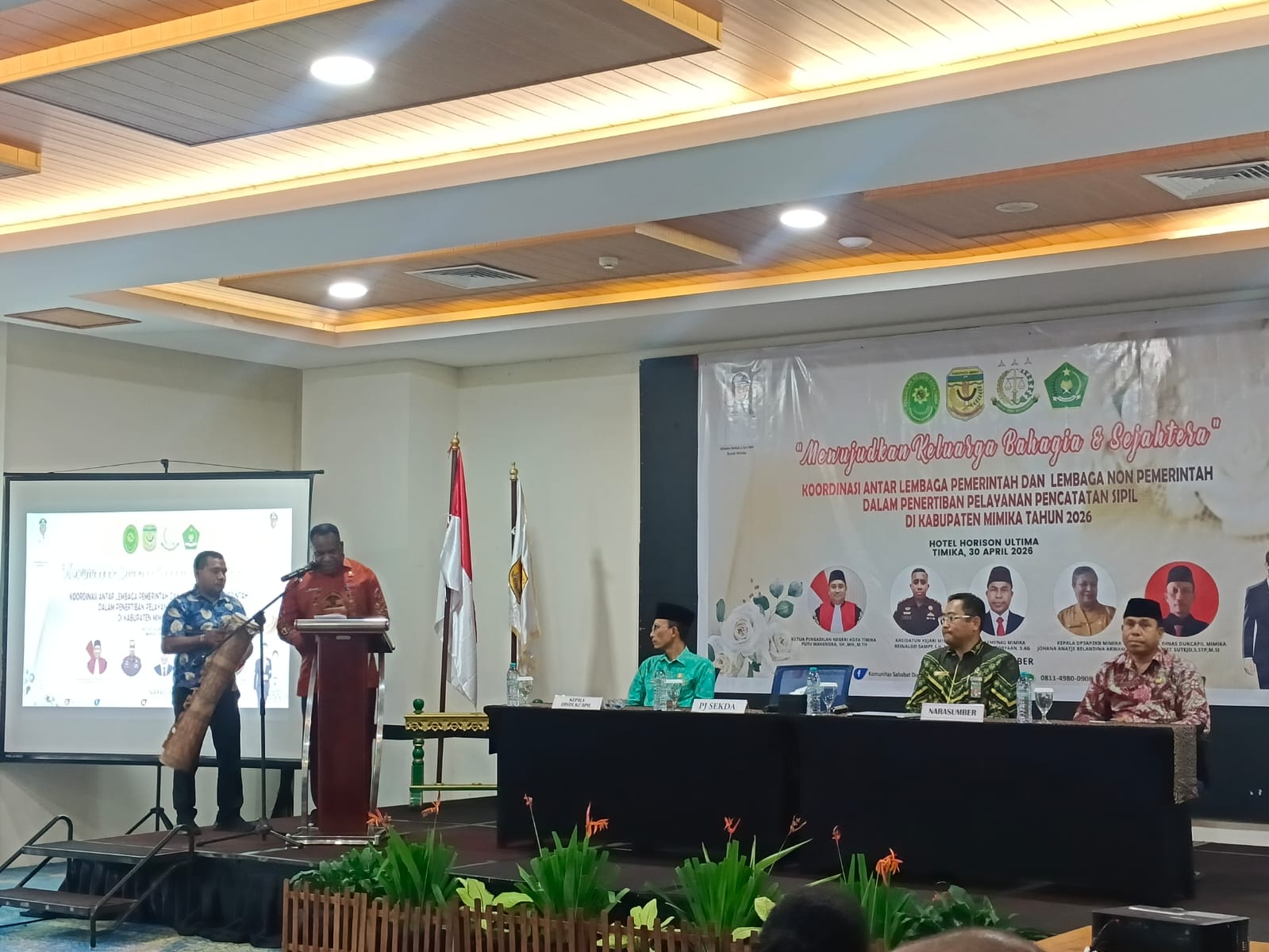 Gelar Koordinasi Lintas Sektor, Abraham Kateyau: Pelayanan Adminduk Cepat Diakses dan Transparan 