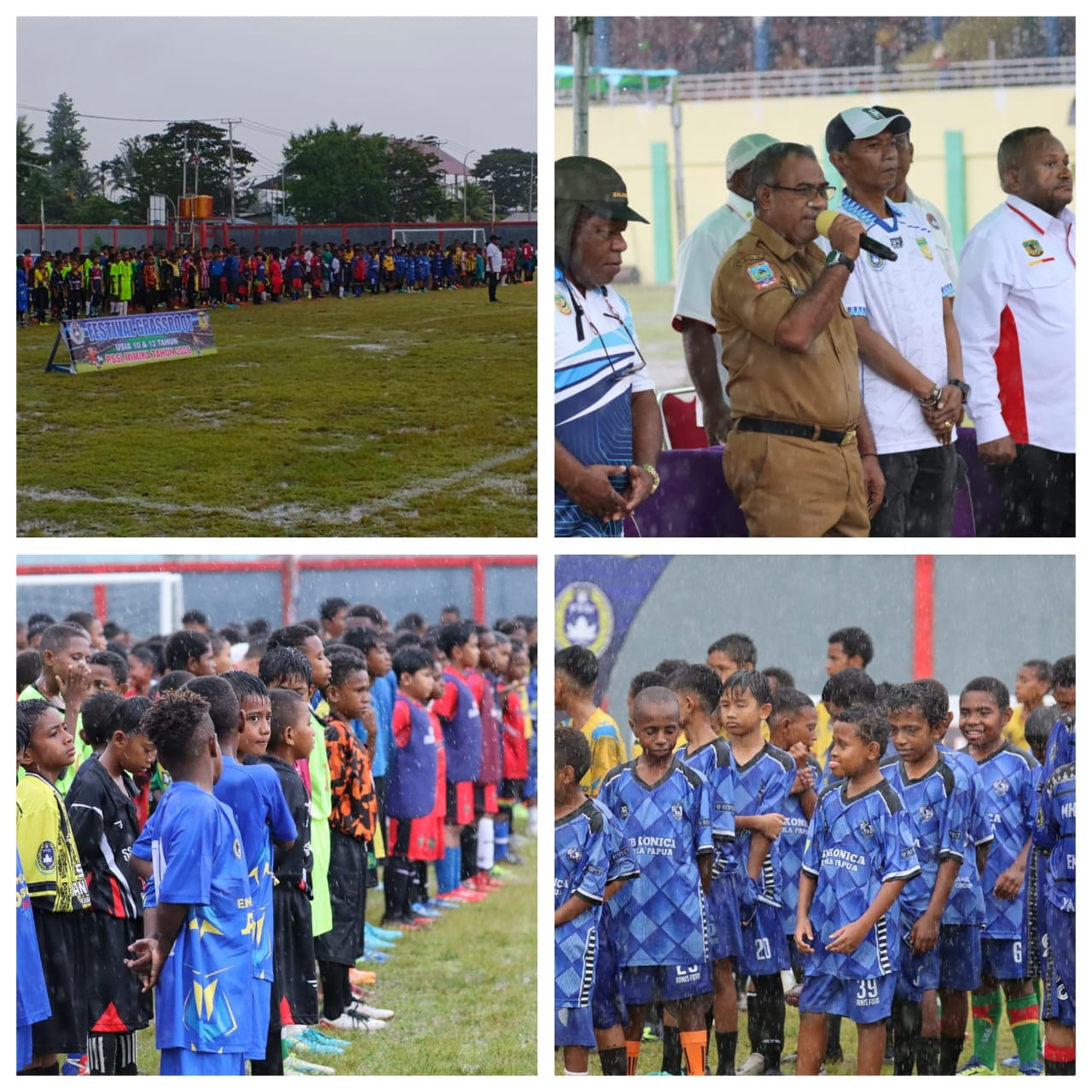 Festival Grassroot U10-12 Resmi Dibuka, Ananias Faot: Disiplin, Sportifitas, Peran Ortu Bisa Menghasilkan Pemain Berkualitas