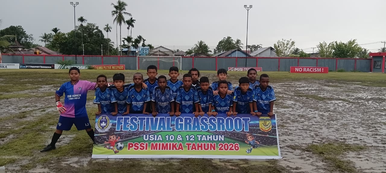 SSB Konica Amankan Kemenangan 2-0 atas Airline di Grassroot U-12