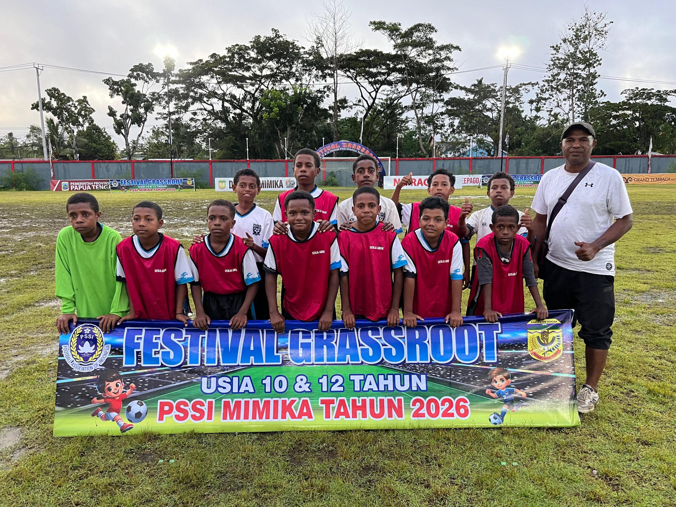 Senja Amor Menang Tipis 2-1 atas Airline di Laga Sengit Grassroot U-12