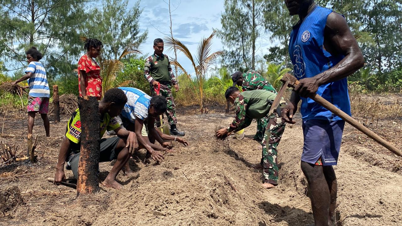 Bedengan Rampung, Lahan Program TMMD Siap Ditanami