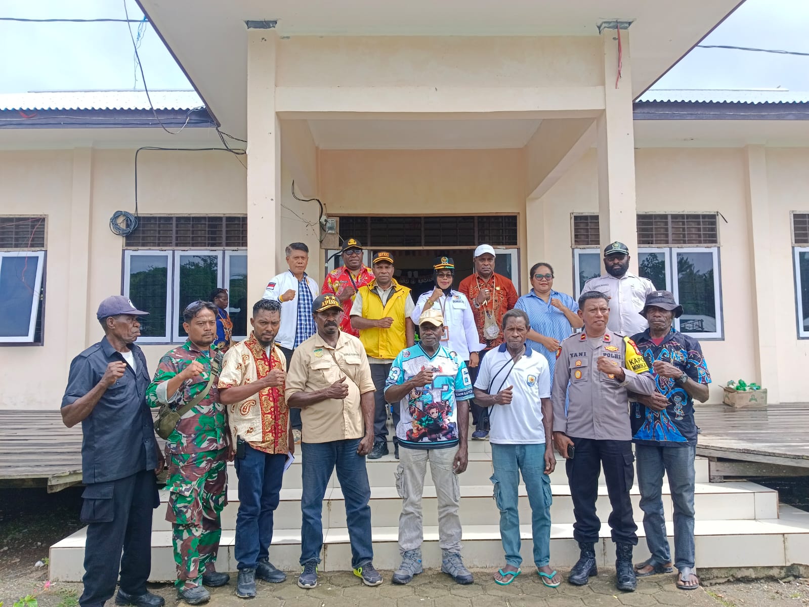 Pansus Tapal Batas DPRK Mimika Tinjau Mimika Barat Tengah, Warga Minta Penyelesaian Konflik dan Penambahan Pos Keamanan