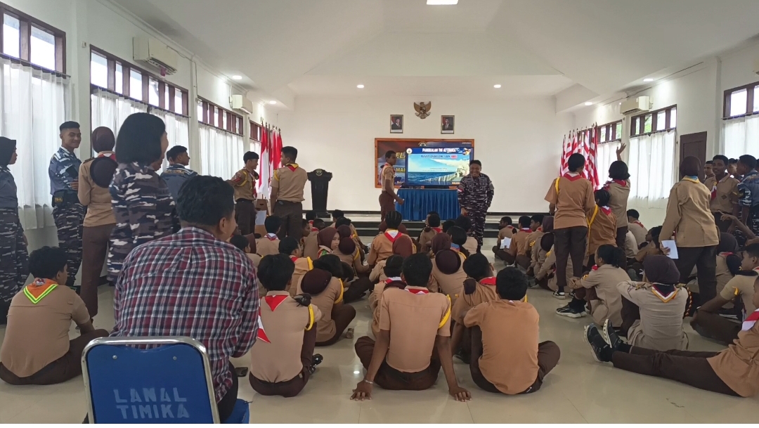 Lanal Timika Gandeng Kampung Nawaripi Sukseskan Program KKRI
