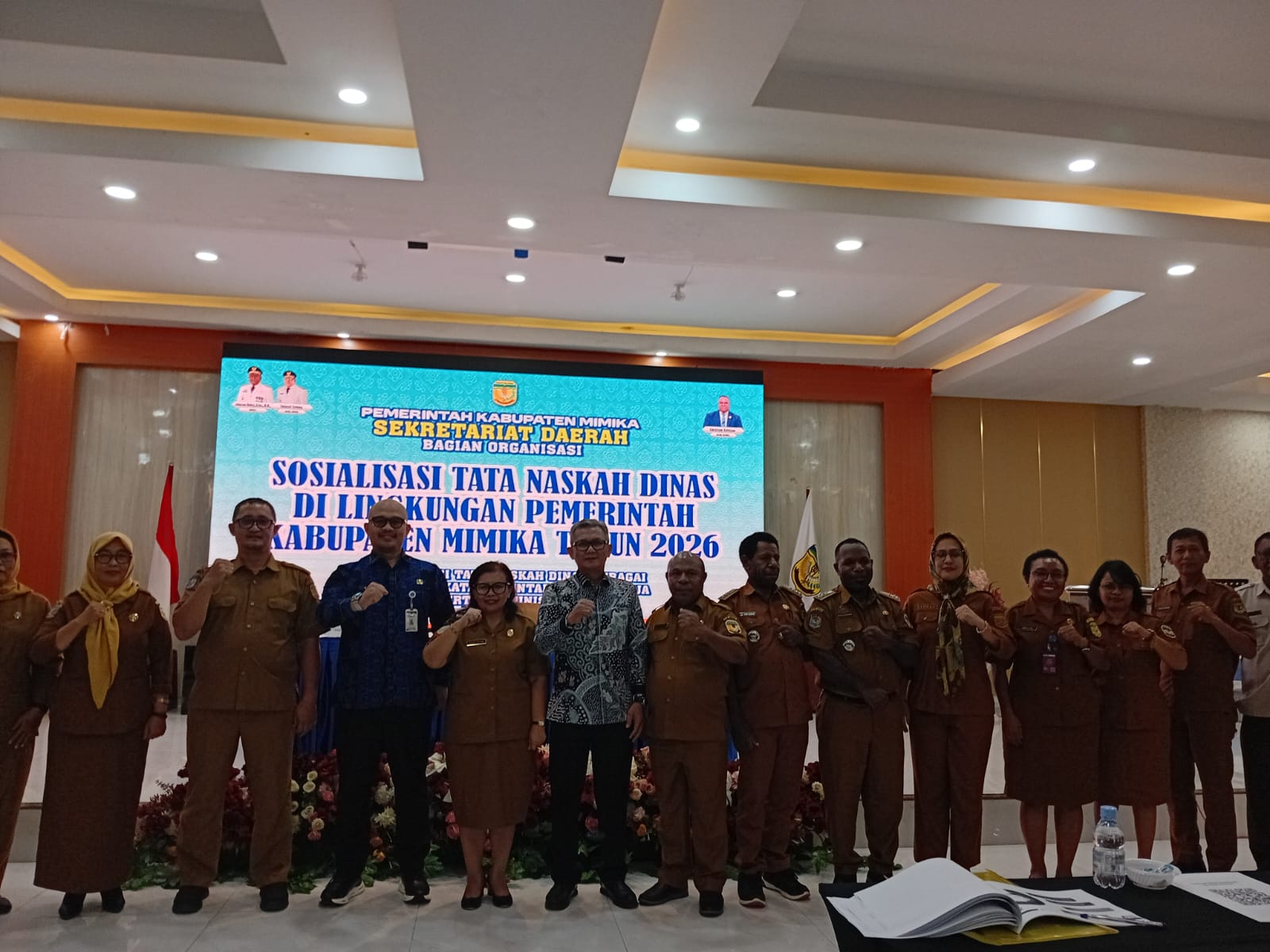 Pemkab Mimika Perkuat Profesionalisme ASN Lewat Sosialisasi Tata Naskah Dinas 2026