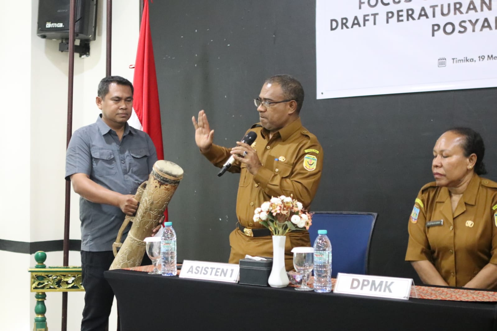 Pemkab Mimika Dorong Sinkronisasi OPD dalam Penyusunan Perbup Posyandu