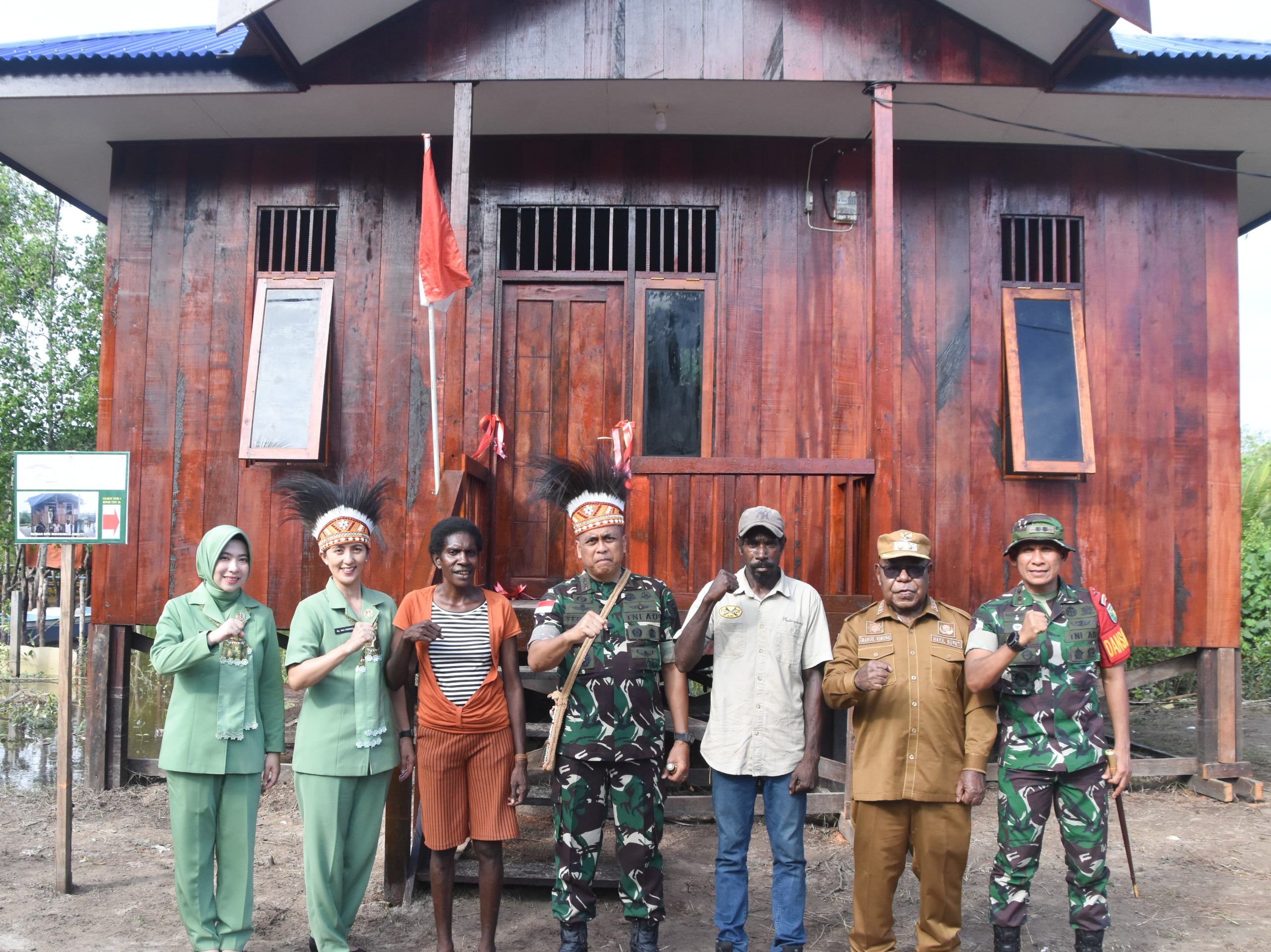 Wabup Mimika Apresiasi TMMD ke-128 Jadi Bukti Sinergi Pemda dan TNI dan Berikan Manfaat Bagi Masyarakat