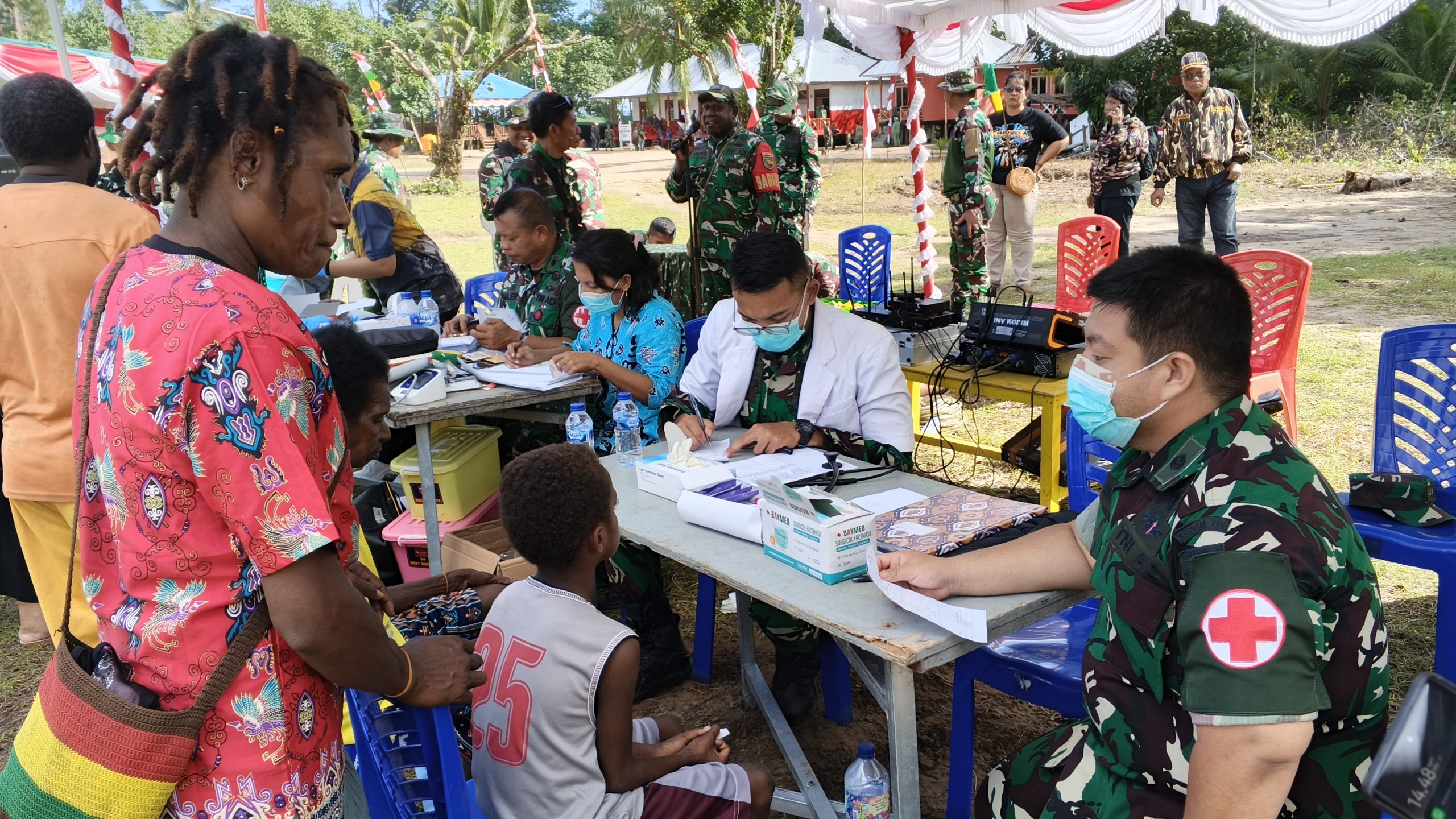 Penutupan TMMD ke-128, Rumkitban dan Pustu Gelar Yankes Gratis, Ini 3 Penyakit Yang Dialami Masyarakat Dipengaruhi Kondisi Lingkungan 