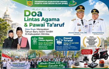 Rekor Baru di Mimika, 7.386 Peserta Ikuti Pawai Ta’aruf 1448 H, Sekretaris PHBI: Tumbuh dari Semangat Kebersamaan dan Toleransi