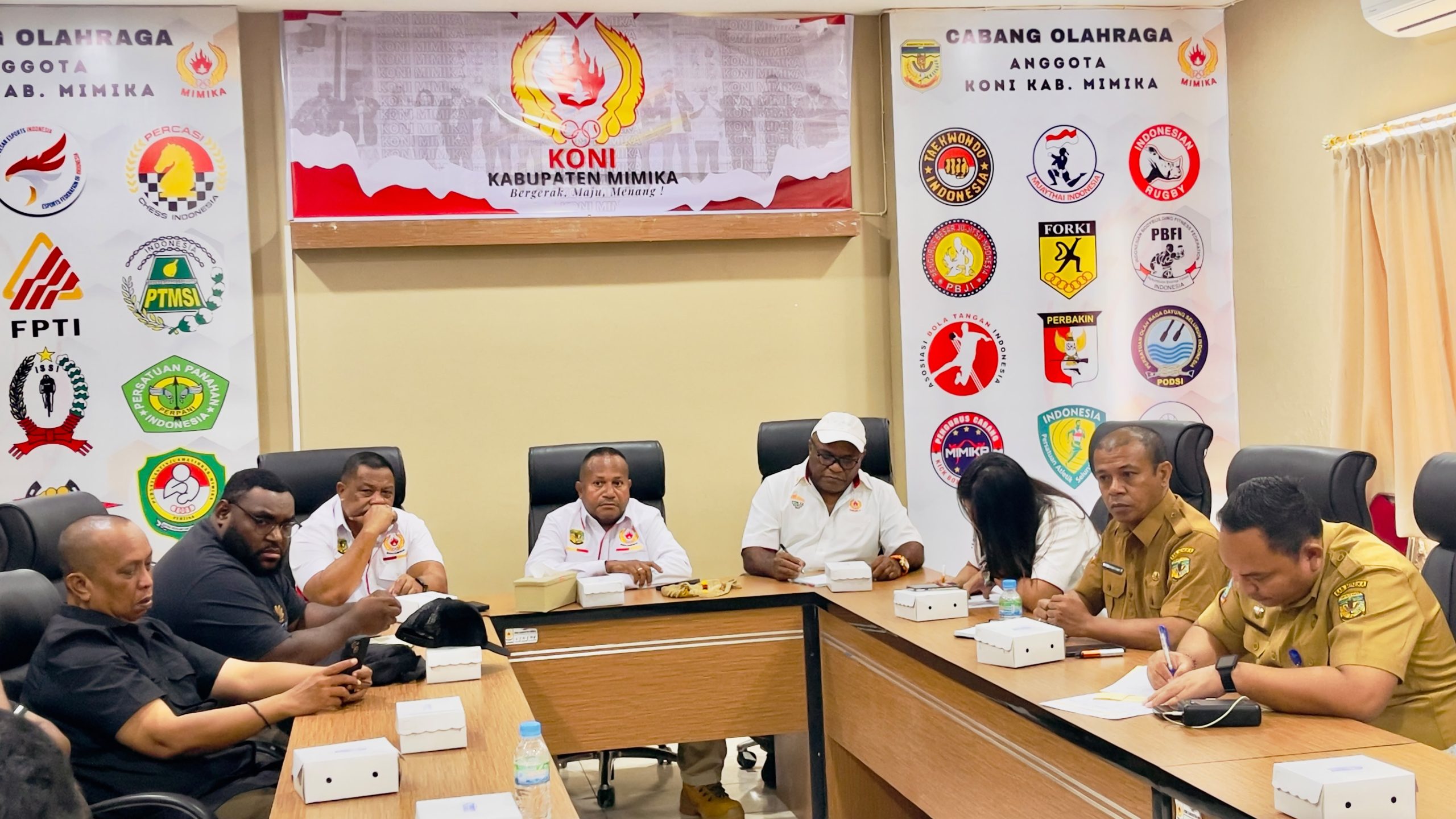 KONI Mimika Mulai Pendataan Cabor dan Atlet, Siapkan Basis Data Menuju Porkab 2026