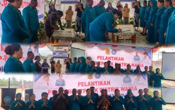Pengurus TP PKK Distrik Wania Masa Bakti 2026-2030 Resmi Dilantik