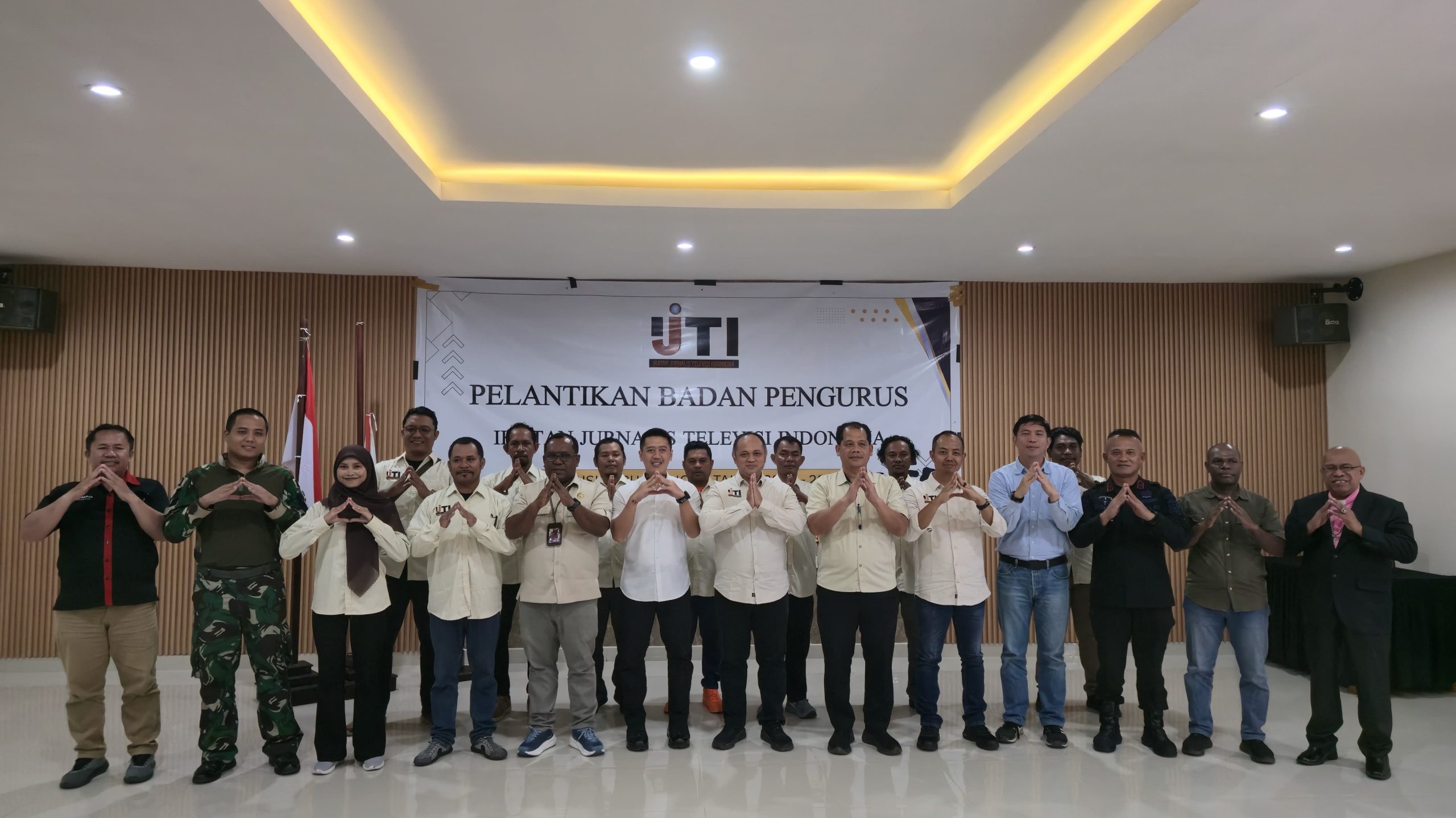 Resmi Dilantik, Desius Termas Pimpinan IJTI Papua Tengah Periode 2026–2030