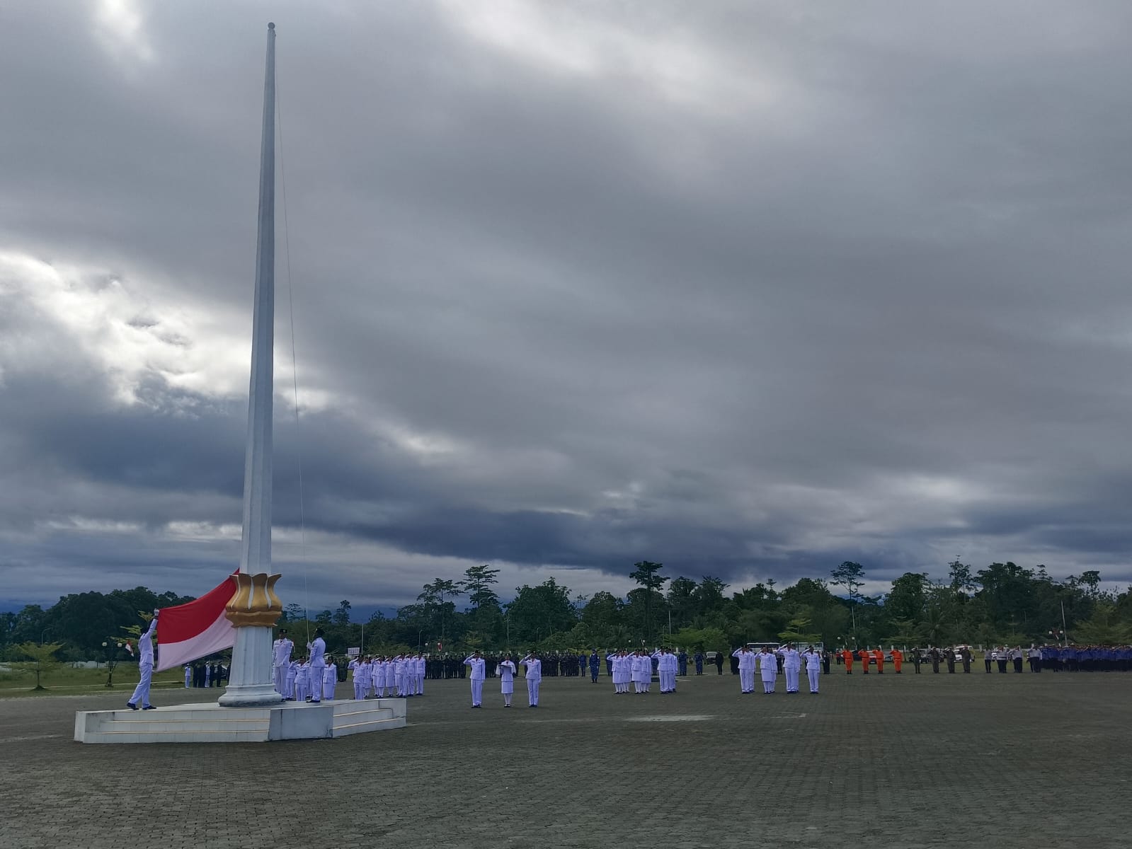 Peringatan Hari Lahir Pancasila 2026, Johannes Rettob Apresiasi Paskibraka Mimika
