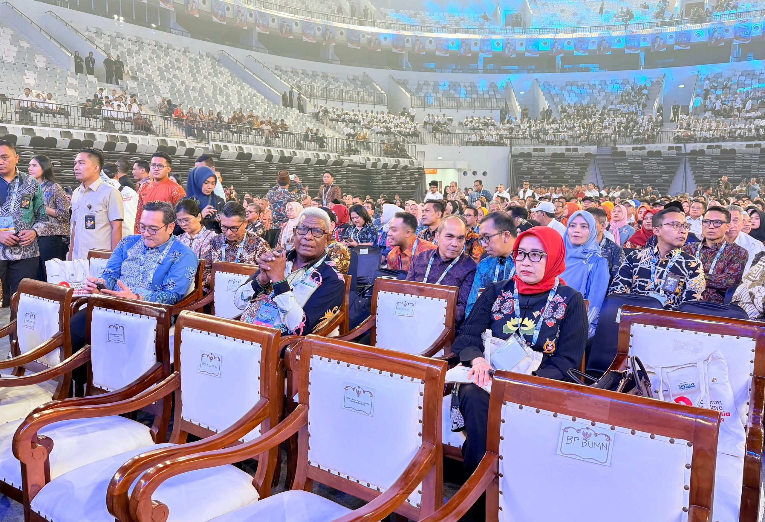 Hadiri Puncak Harkopnas ke-79, Bupati Mimika Tegaskan Komitmen Perkuat Koperasi sebagai Penggerak Ekonomi Rakyat