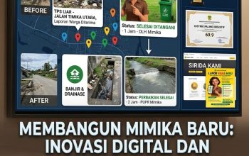 LAPOR KAKA MIRU, Inovasi Digital Distrik Mimika Baru Percepat Respons Pengaduan Warga dan Penanganan Masalah Kawasan