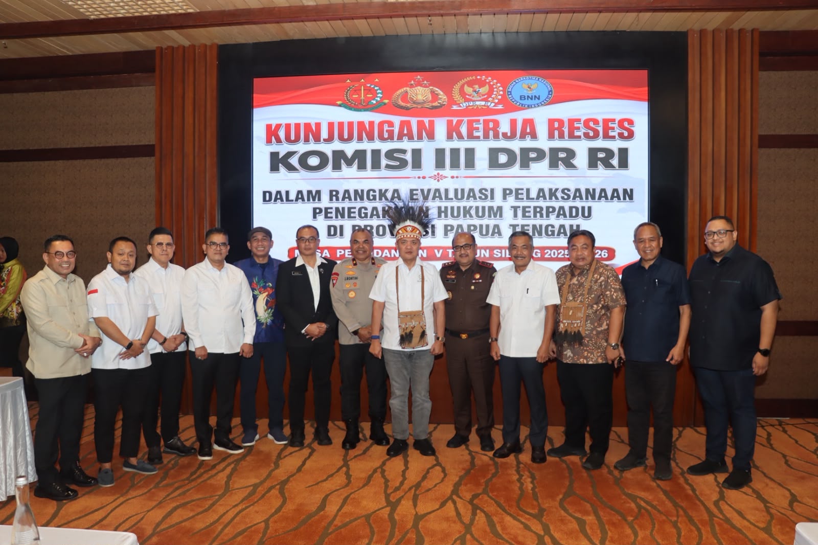 Reses Komisi III, Kapolda PT Harap Dukungan Pembangunan Mako Polda dan Perkuat Penegakan Hukum