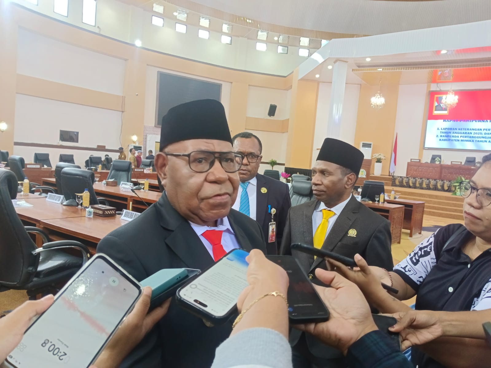 Wabup Emanuel Kemong Pastikan Bupati Hadir Agenda Nasional, Berharap Bisa Ikut Pembahasan LKPJ di DPRK Mimika