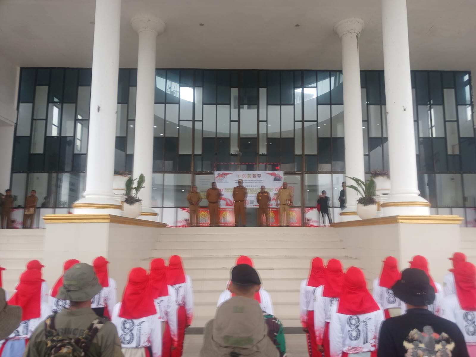 Bupati Mimika Motivasi Calon Paskibraka, Minta Jaga Kesehatan dan Fokus Jalani Latihan