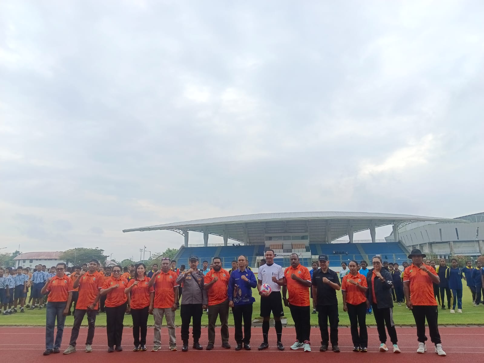 Turnamen Sepak Bola Pelajar Mimika Resmi Bergulir, Ajang Cetak Bintang Masa Depan