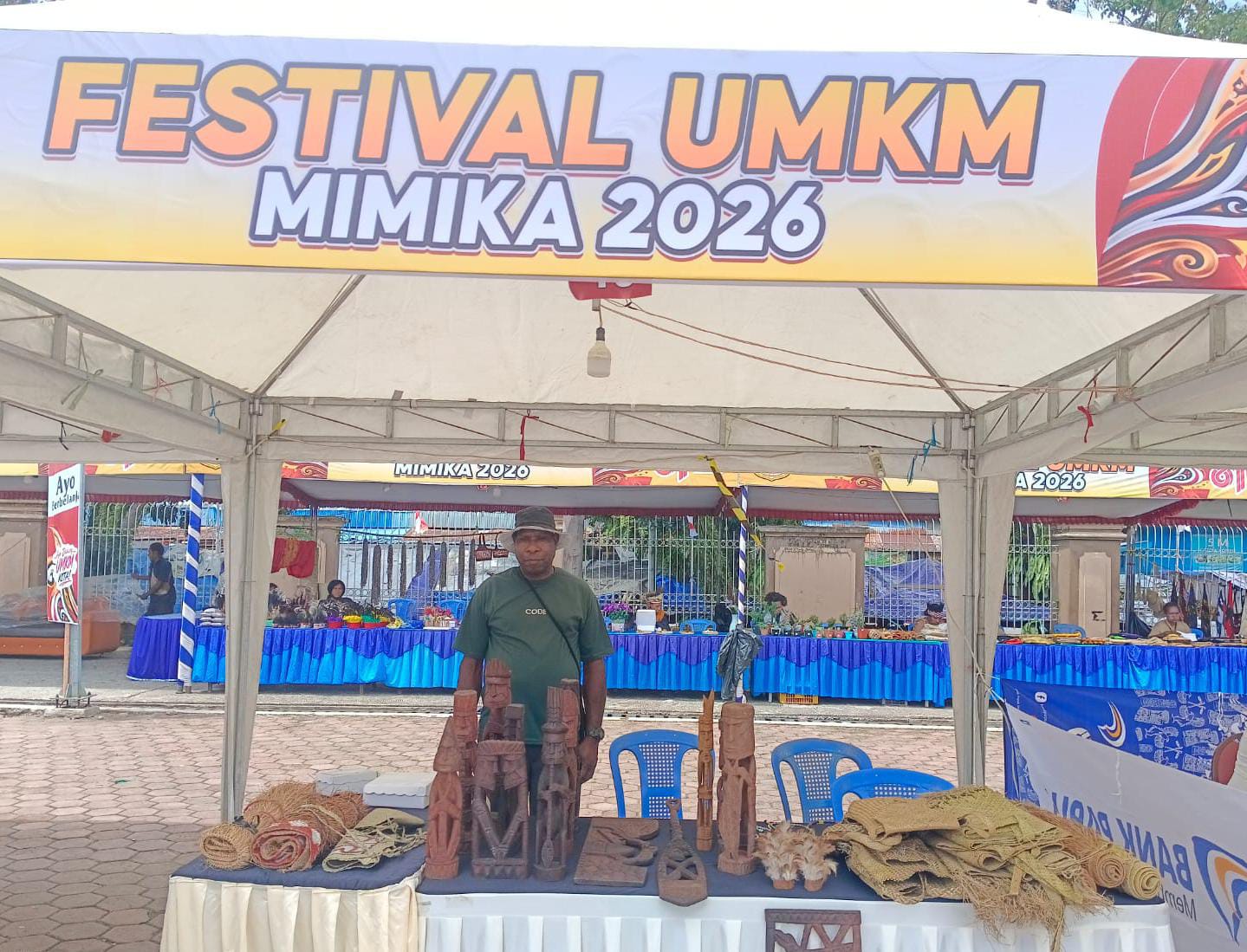 Pelaku Seni di Festival Eme Neme Yauware Berharap Produk Lokal Mimika Tembus Pasar Internasional