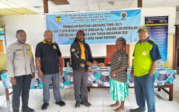 ‎13 KPM di Kampung Bhintuka Terima BLT Tahap I 2026