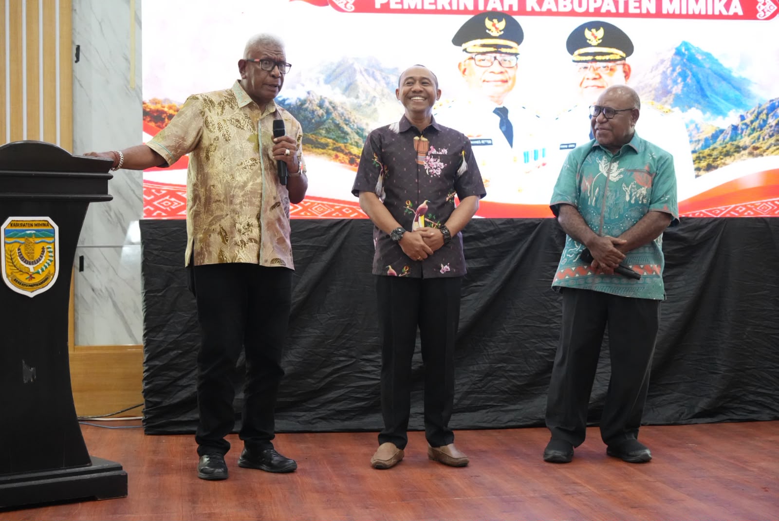 Pemkab Mimika Rangkul Semua Elemen, Bupati JR:  Jaga Mimika sebagai Rumah Bersama Jelang HUT RI