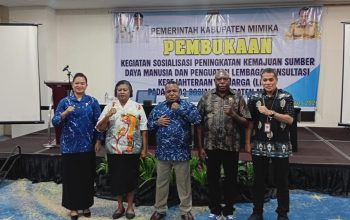 Pemkab Mimika Perkuat LK3, SDM Pelayanan Sosial Diminta Semakin Profesional