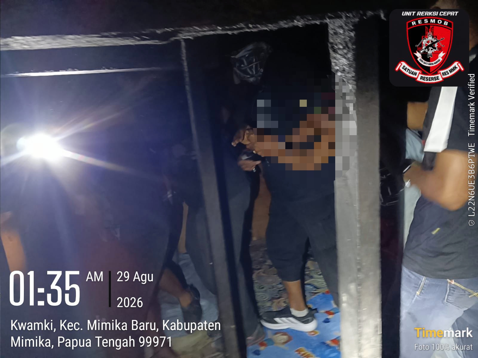 Dini Hari Polisi Bergerak, Lima Orang Terduga Pelaku Diamankan Terkait Kasus Pembunuhan Tukang Ojek