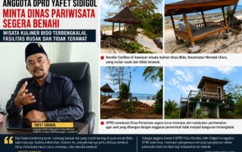 Anggota DPRD Kabupaten Pulau Morotai dari Daerah Pemilihan (Dapil) III, Yafet Sidigol (Foto: Dok/ Torangbisa.com)