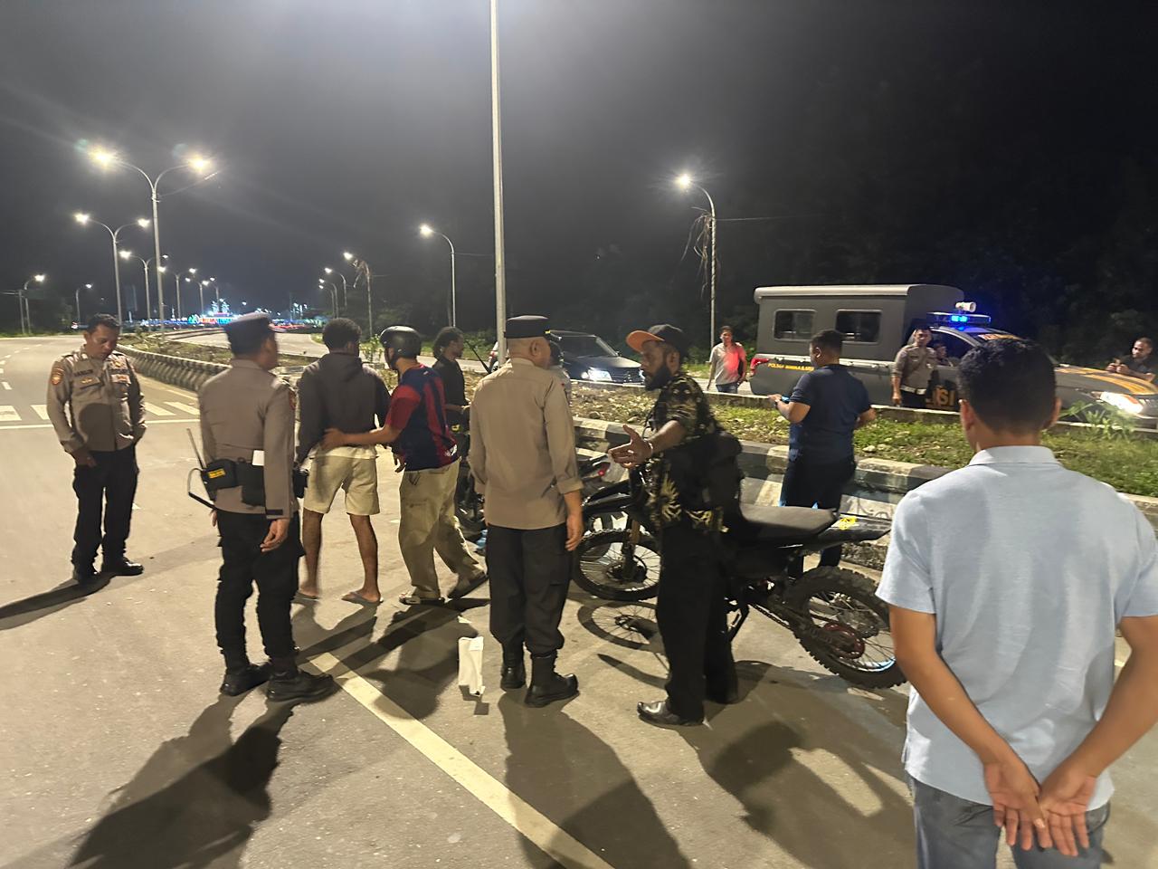 Polsek Mimika Baru Perketat Patroli, Gangguan Kamtibmas Jadi Perhatian