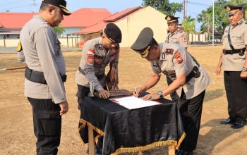 Rotasi Jabatan Polres Morotai, Sejumlah Pejabat Utama dan Kapolsek Berganti