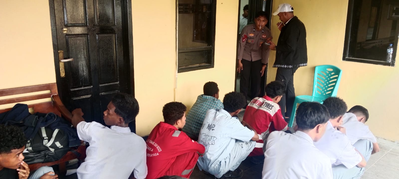 Polisi Amankan Belasan Pelajar yang Berkeliaran Saat Jam Sekolah