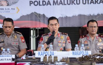 Warga Serahkan Senpi Ilegal, Kapolda Malut Apresiasi Kesadaran Hukum Masyarakat