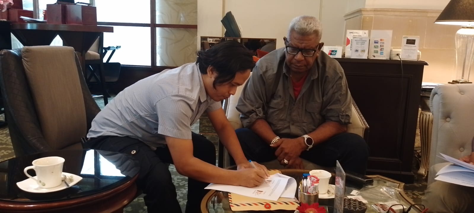 MOU Ridwan Batara Bersama John Rettob