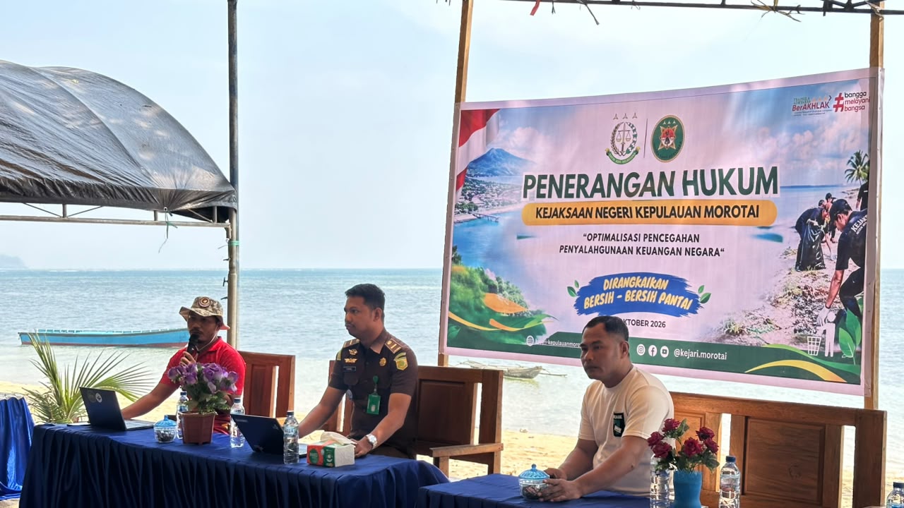 Cegah Kades Terjerat Hukum, ABDESI Gandeng Kejari Morotai Beri Penerangan Hukum