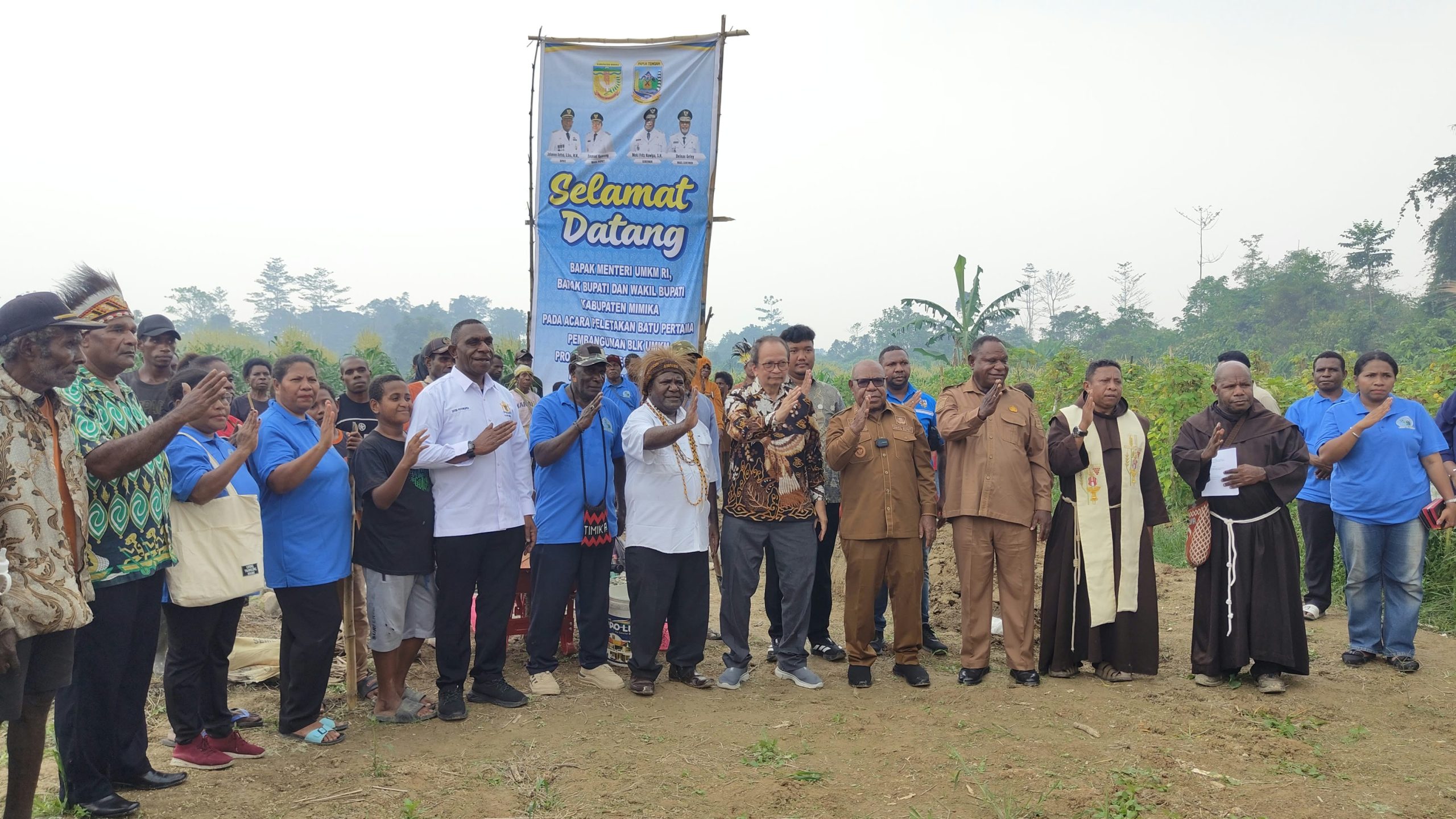 Pusat Operasi UMKM Mimika Dibangun, Wabup Minta Dukungan Kebijakan dan Pendanaan Pusat