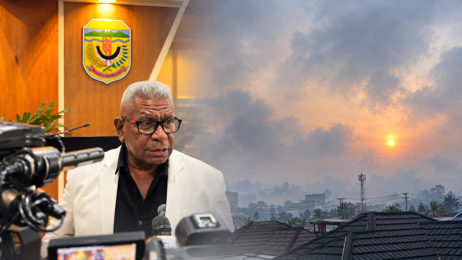 Kualitas Udara Mimika Tak Sehat, Bupati Rettob Siapkan Kebijakan Belajar Bertahap bagi Anak Sekolah