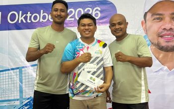 Tembus Final Kejurda Bulutangkis 2026, Muhamad Rizki Apresiasi Perjuangan Dua Atlet Morotai